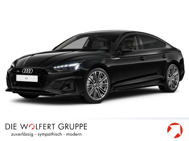 Audi A5 2023 г. Чёрный, пробег 57101 км