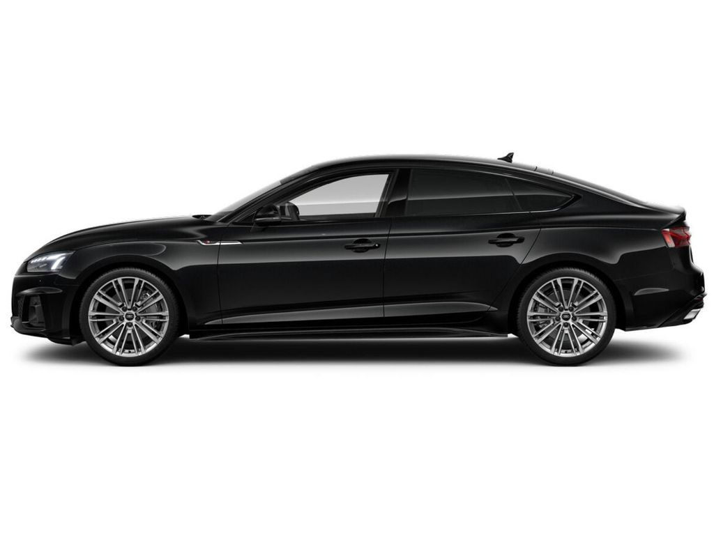 Audi A5 2023 г. Чёрный, пробег 57101 км