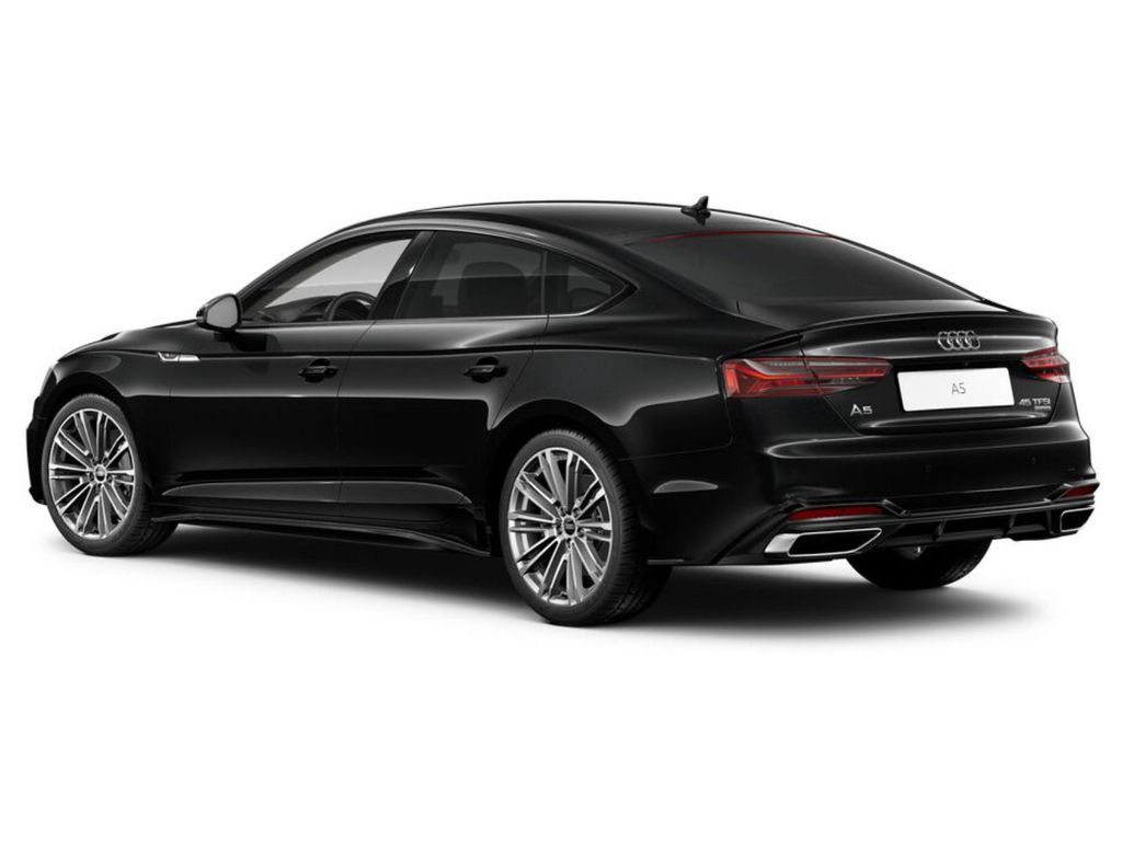 Audi A5 2023 г. Чёрный, пробег 57101 км