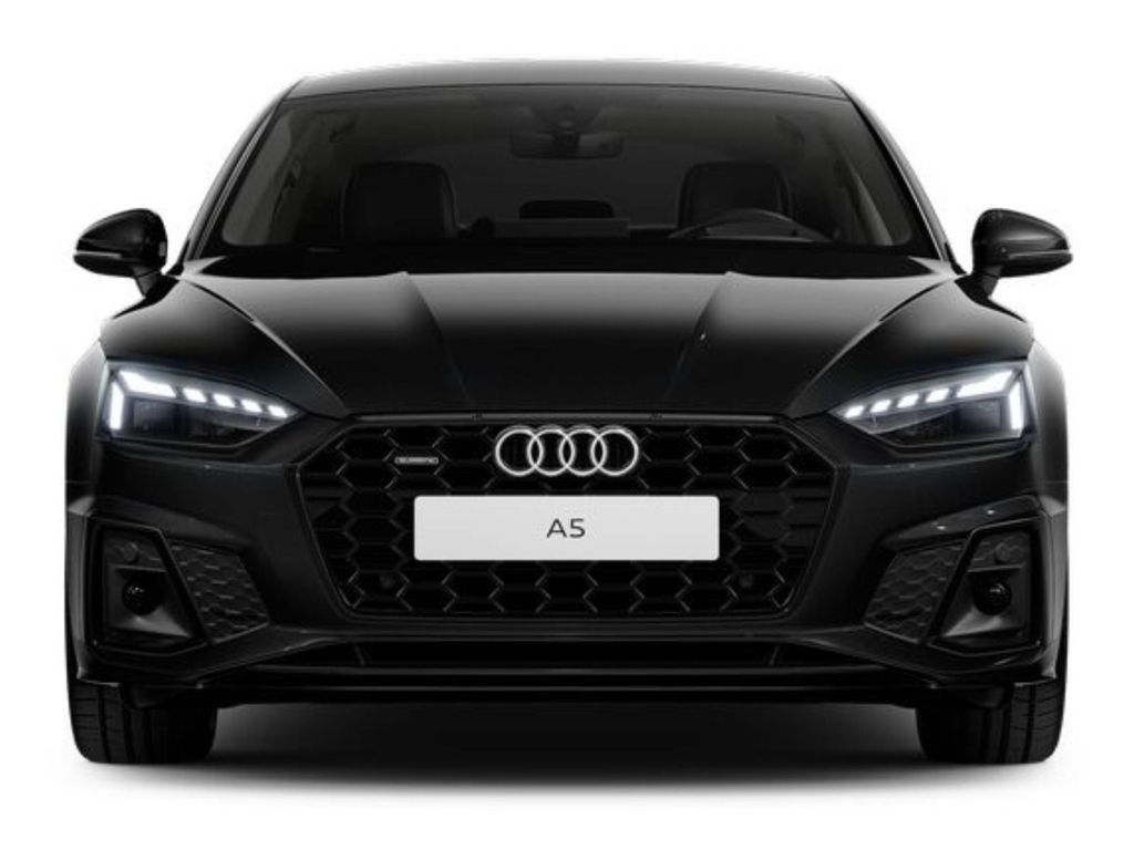 Audi A5 2023 г. Чёрный, пробег 57101 км