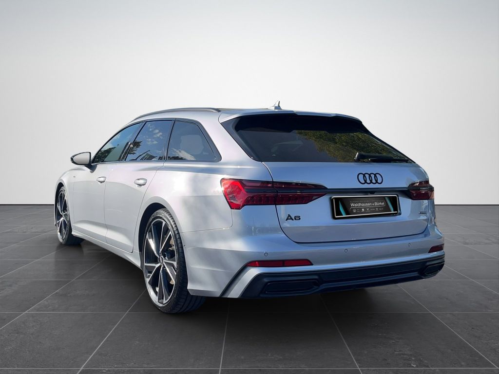 Audi A6 2023 г. Серебристый, пробег 49665 км