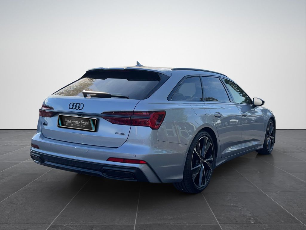 Audi A6 2023 г. Серебристый, пробег 49665 км