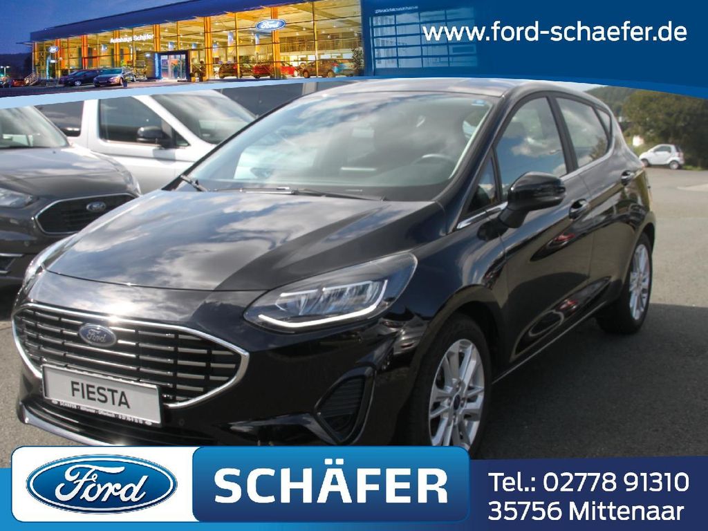Ford Fiesta 2022 г. Чёрный, пробег 43100 км
