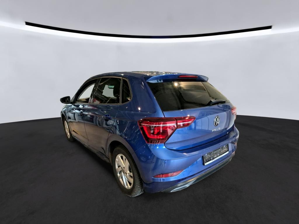 Volkswagen Polo 2022 г. Синий, пробег 32000 км