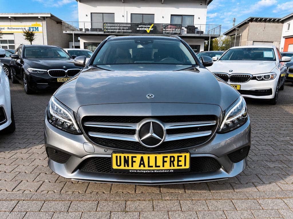 Mercedes-Benz C 220 2021 г. Серый, пробег 49000 км