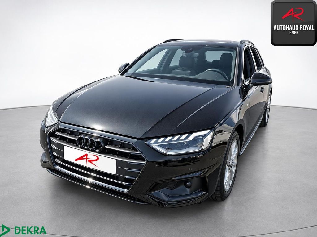 Audi A4 2022 г. Чёрный, пробег 53510 км