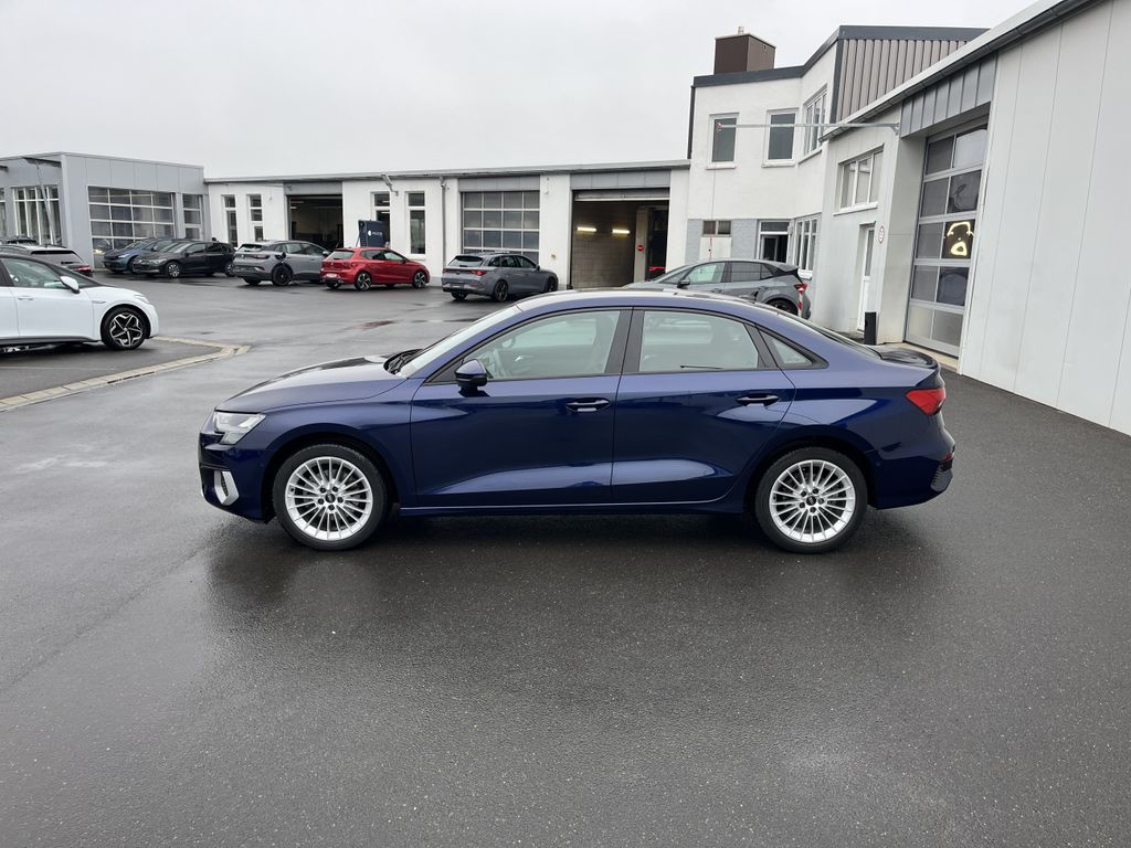Audi A3 2022 г. Синий, пробег 29987 км
