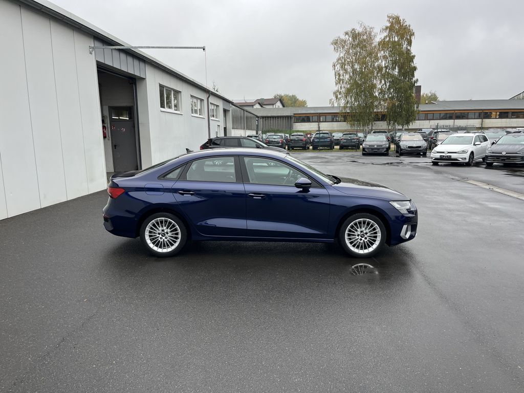 Audi A3 2022 г. Синий, пробег 29987 км