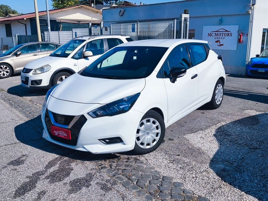 Nissan Micra 2021 г. Белый, пробег 56000 км