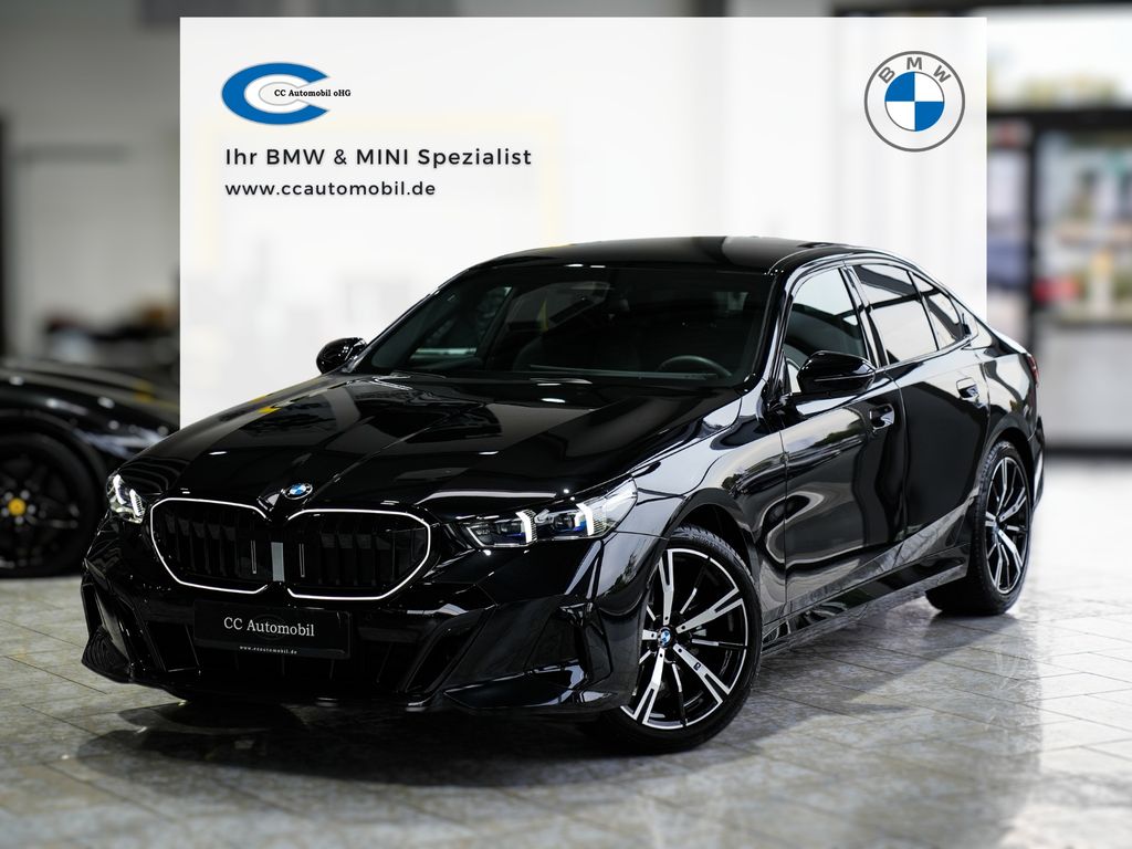 BMW 520 2026 г. Чёрный, пробег 4482 км