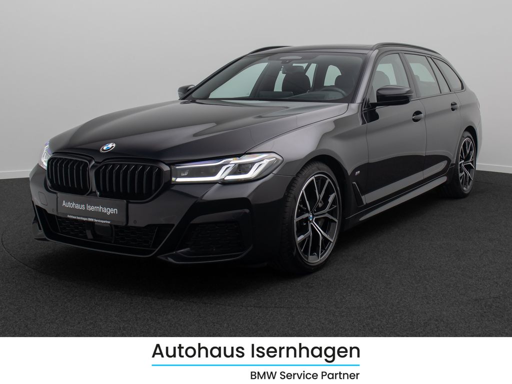 BMW 530 2023 г. Чёрный, пробег 40910 км