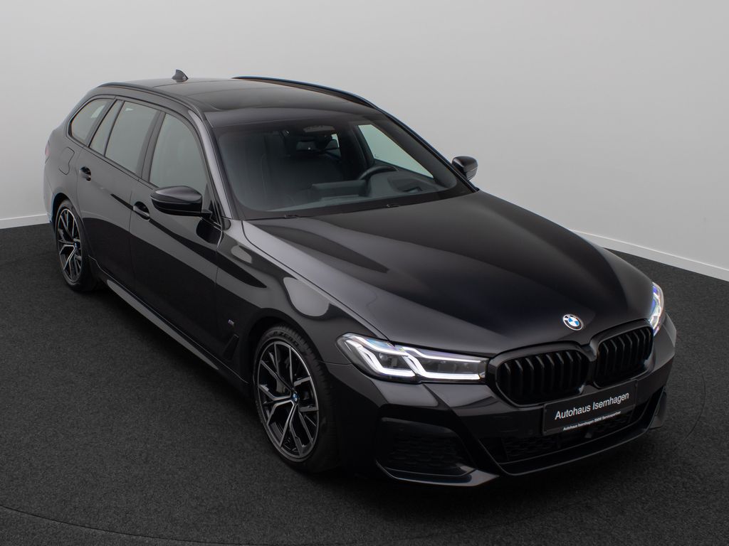 BMW 530 2023 г. Чёрный, пробег 40910 км