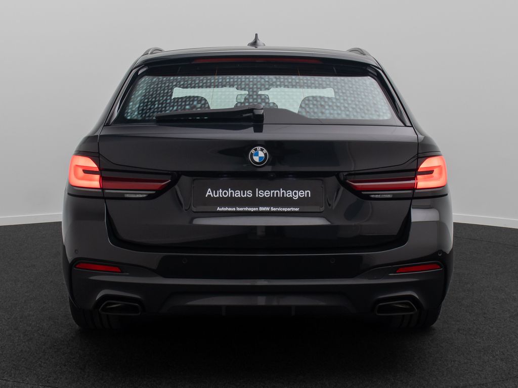 BMW 530 2023 г. Чёрный, пробег 40910 км