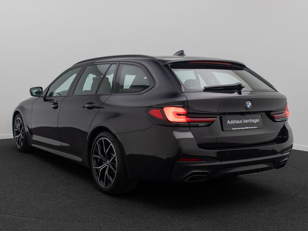 BMW 530 2023 г. Чёрный, пробег 40910 км