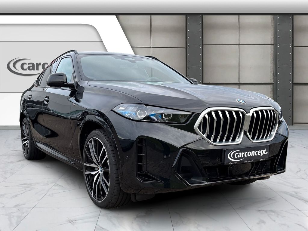 BMW X6 2025 г. Чёрный, пробег 32296 км