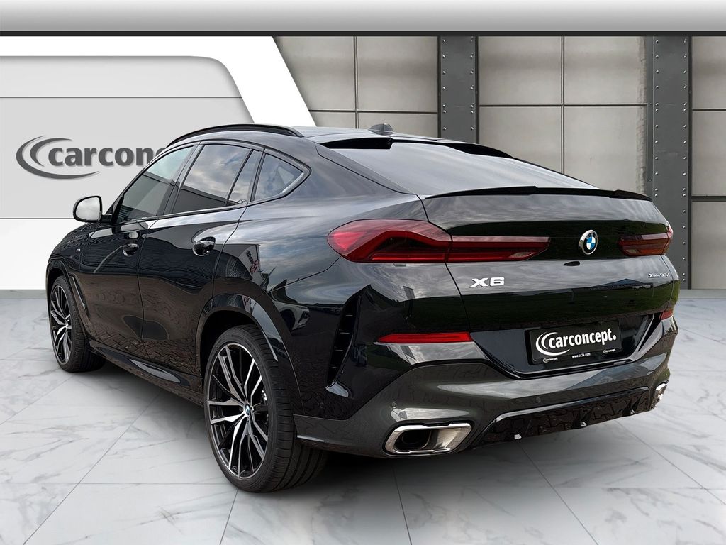BMW X6 2025 г. Чёрный, пробег 32296 км
