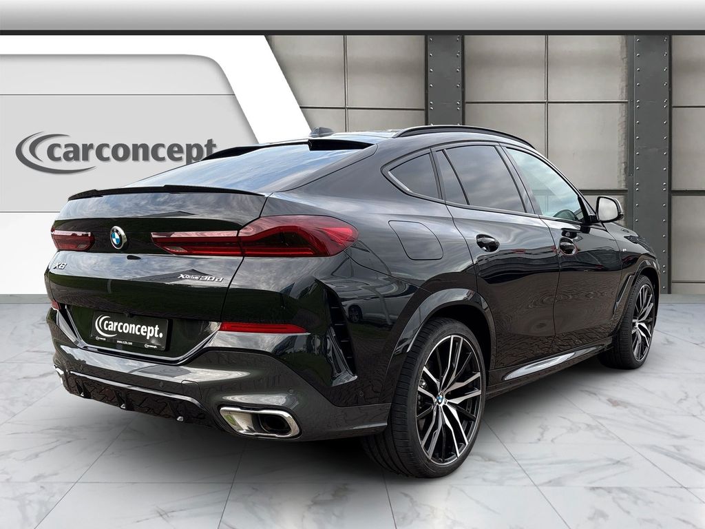 BMW X6 2025 г. Чёрный, пробег 32296 км