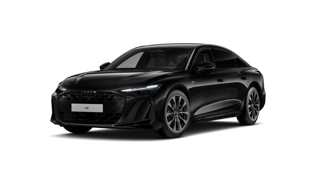 Audi A6 2025 г. Чёрный, пробег 18900 км