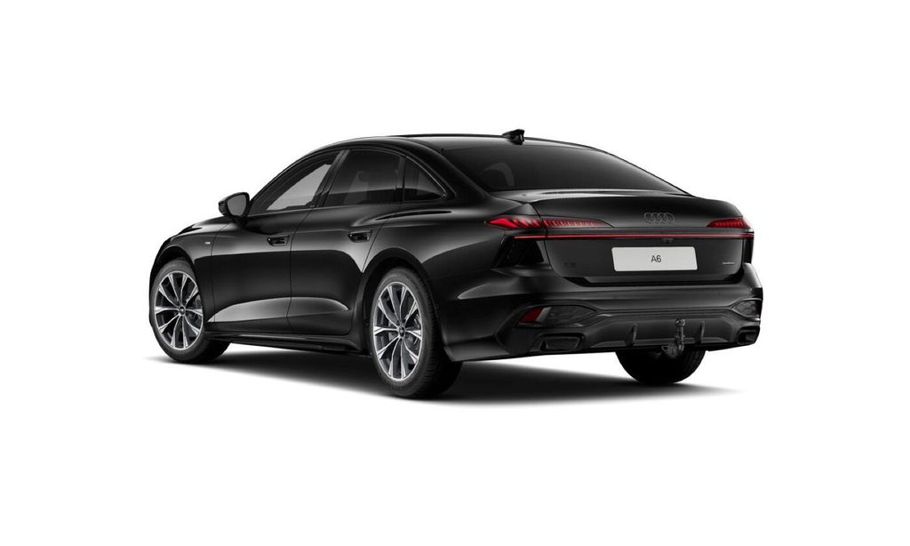 Audi A6 2025 г. Чёрный, пробег 18900 км