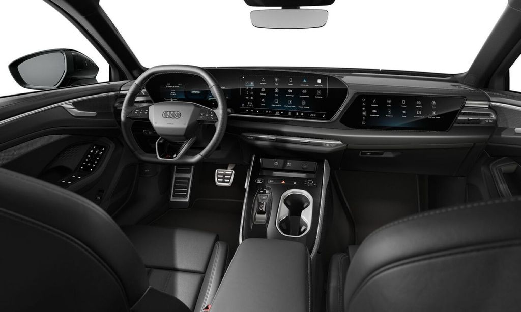Audi A6 2025 г. Чёрный, пробег 18900 км