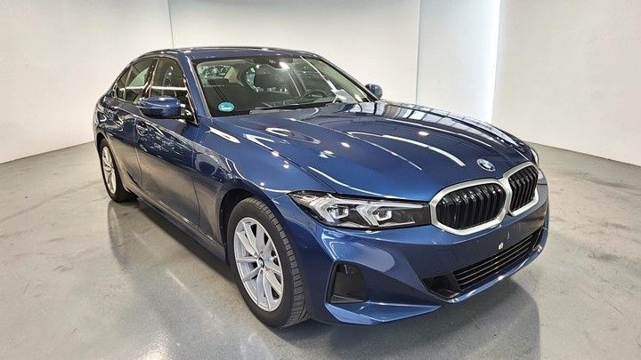 BMW 320 2023 г. Синий, пробег 50000 км