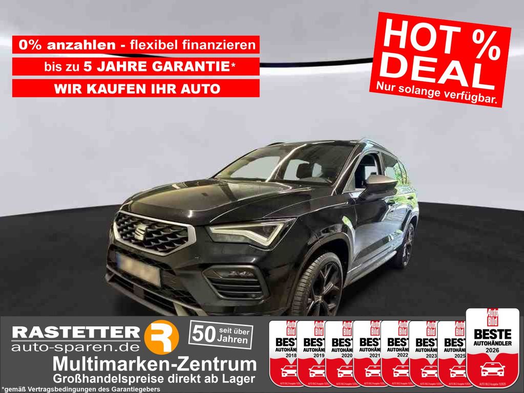SEAT Ateca 2023 г. Чёрный, пробег 55597 км