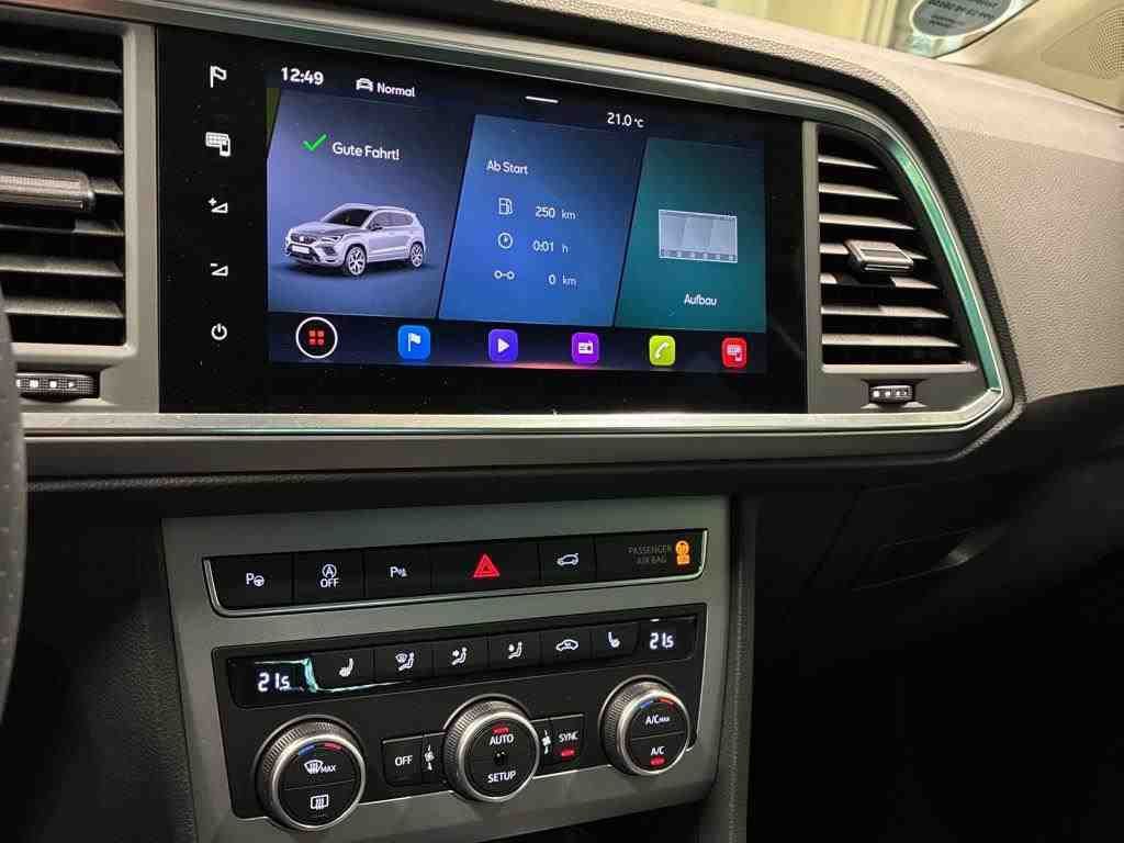 SEAT Ateca 2023 г. Чёрный, пробег 55597 км