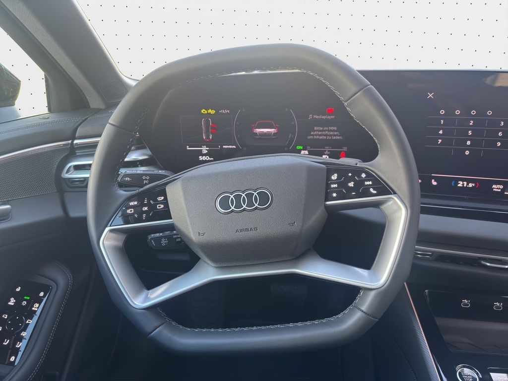 Audi A6 2026 г. Чёрный, пробег 17500 км