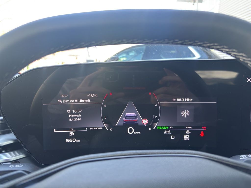 Audi A6 2026 г. Чёрный, пробег 17500 км