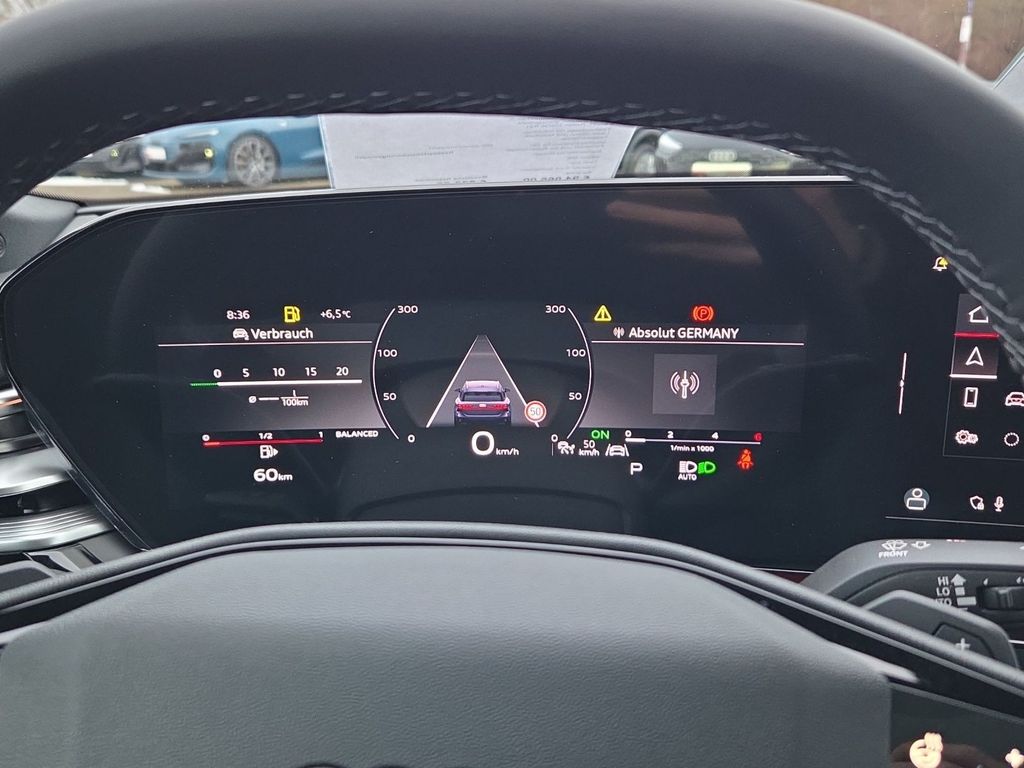 Audi A6 2026 г. Чёрный, пробег 14500 км