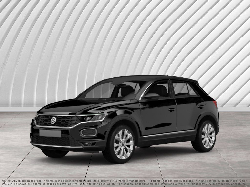 Volkswagen T-Roc 2023 г. Чёрный, пробег 59753 км