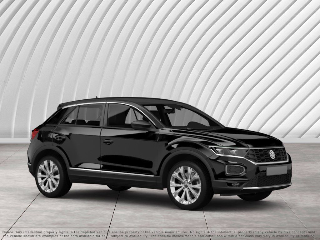 Volkswagen T-Roc 2023 г. Чёрный, пробег 59753 км