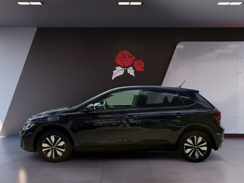 Volkswagen Polo 2023 г. Чёрный, пробег 60000 км