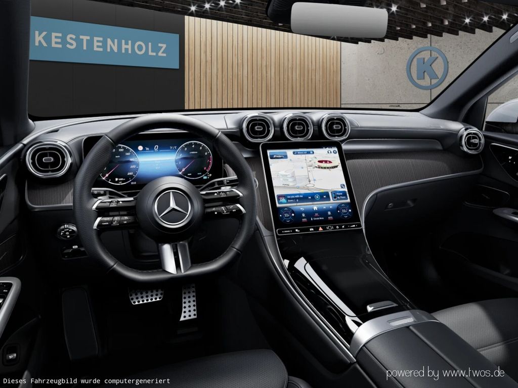Mercedes-Benz GLC 200 2024 г. Белый, пробег 5427 км