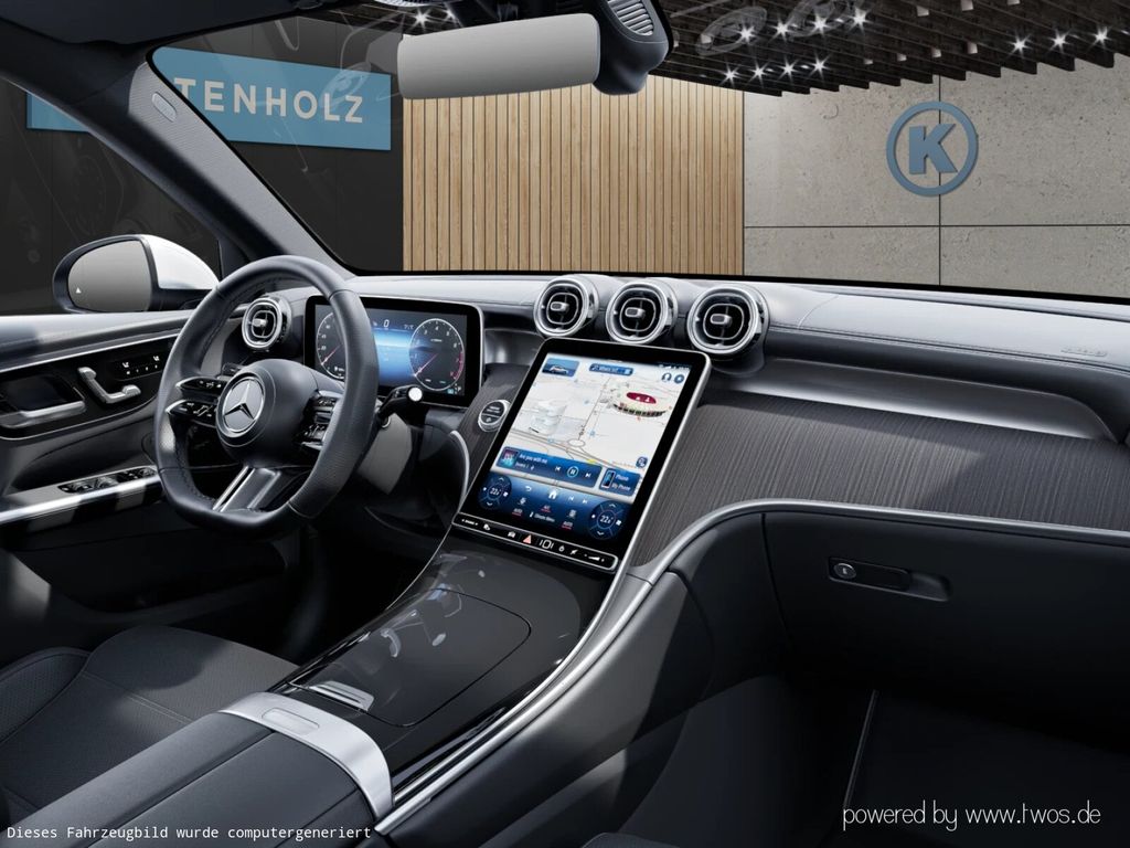 Mercedes-Benz GLC 200 2024 г. Белый, пробег 5427 км
