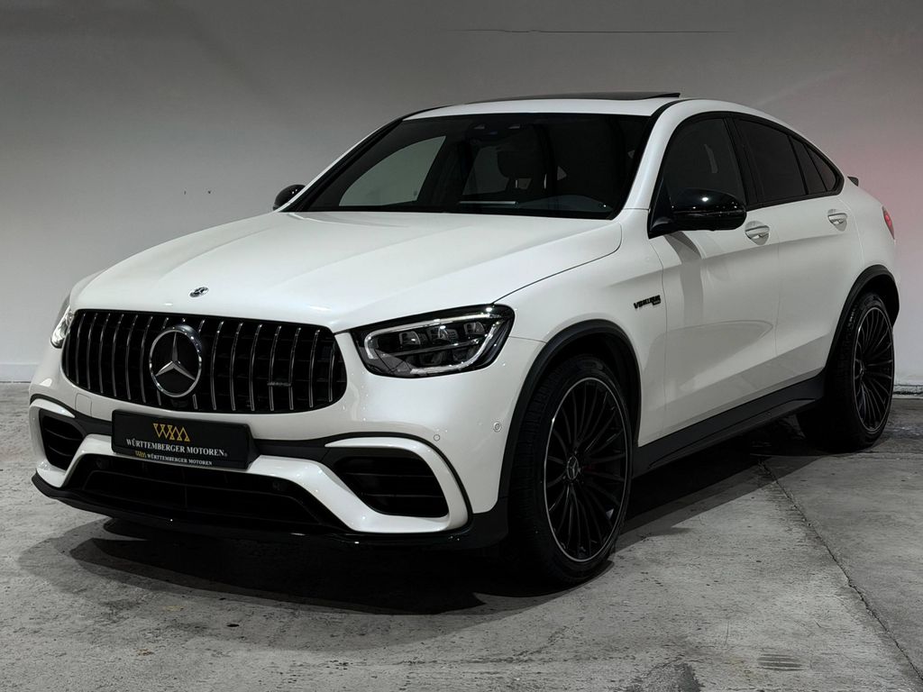 Mercedes-Benz GLC 63 AMG 2023 г. Белый, пробег 45000 км