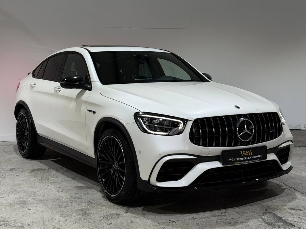 Mercedes-Benz GLC 63 AMG 2023 г. Белый, пробег 45000 км