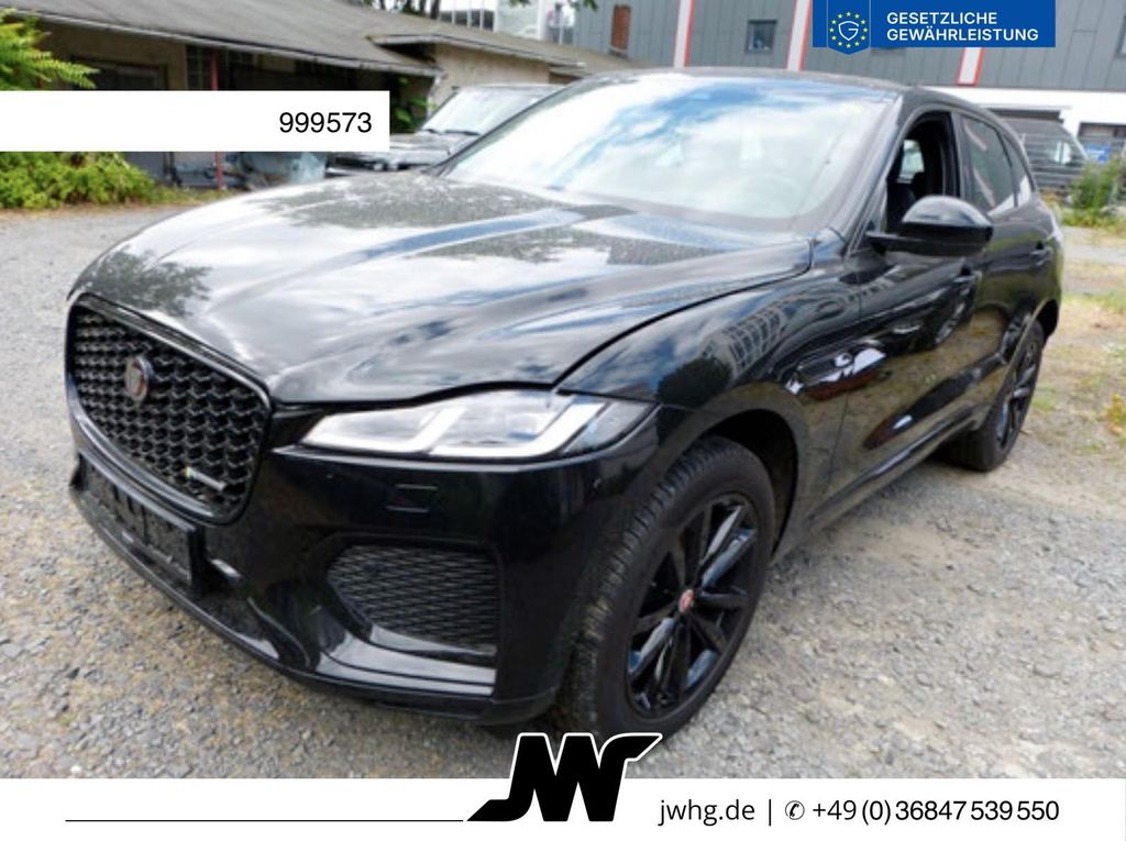 Jaguar F-Pace 2023 г. Чёрный, пробег 53883 км