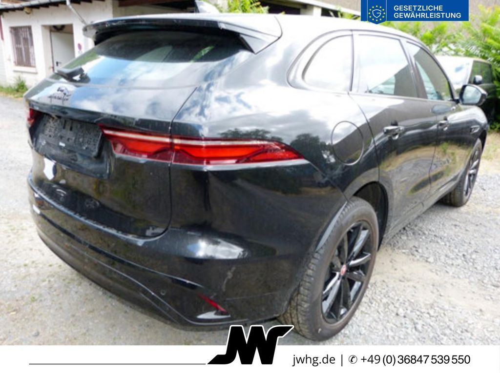 Jaguar F-Pace 2023 г. Чёрный, пробег 53883 км