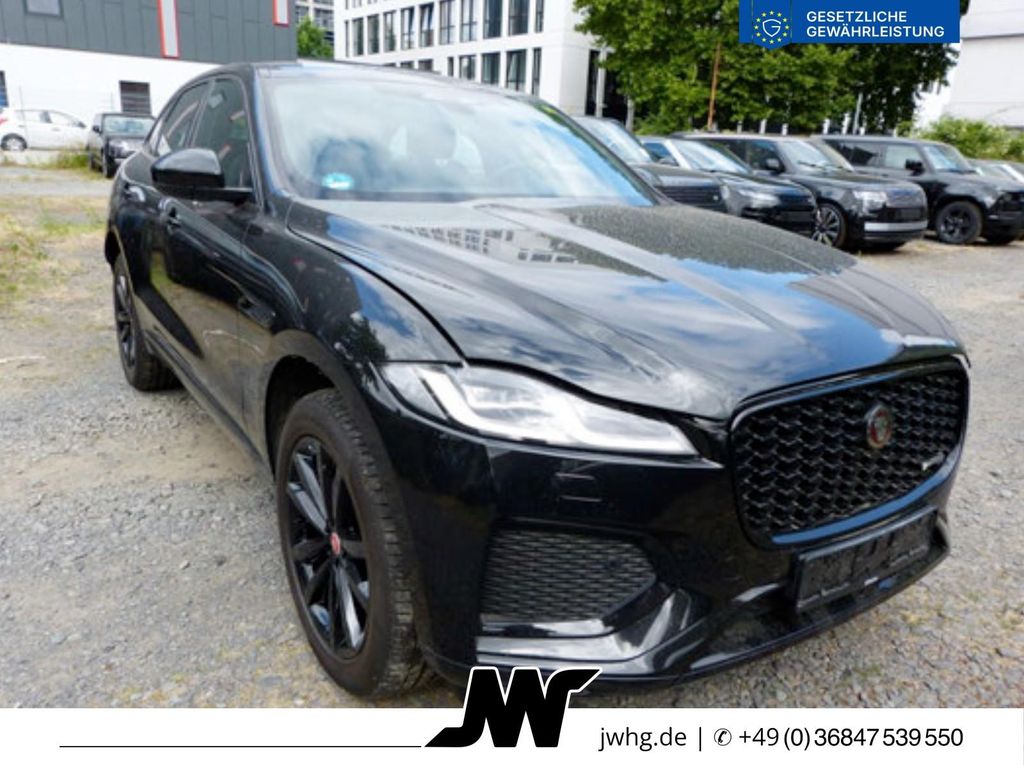 Jaguar F-Pace 2023 г. Чёрный, пробег 53883 км