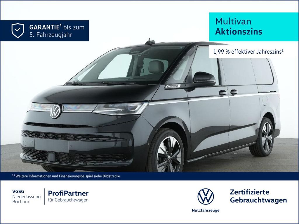 Volkswagen T7 MULTIVAN 2025 г. Чёрный, пробег 3163 км