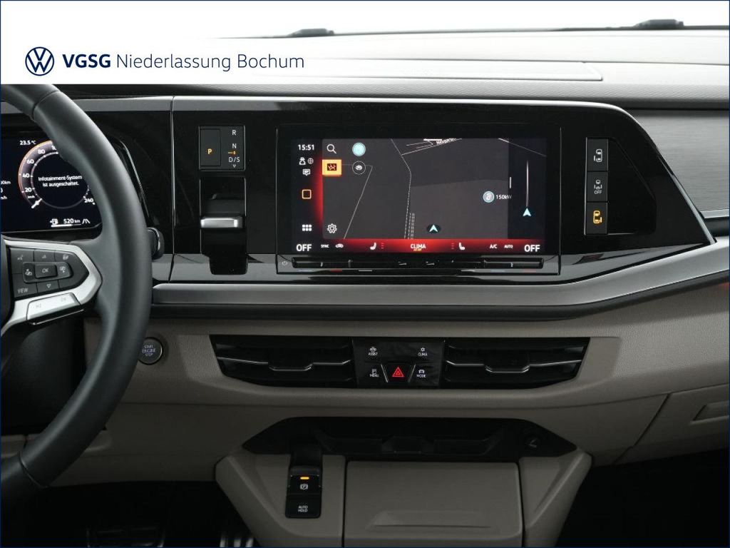 Volkswagen T7 MULTIVAN 2025 г. Чёрный, пробег 3163 км