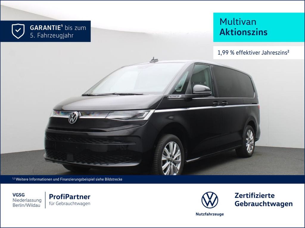 Volkswagen T7 MULTIVAN 2025 г. Чёрный, пробег 17391 км