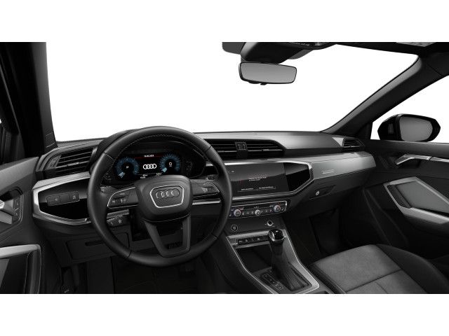 Audi Q3 2023 г. Чёрный, пробег 38483 км