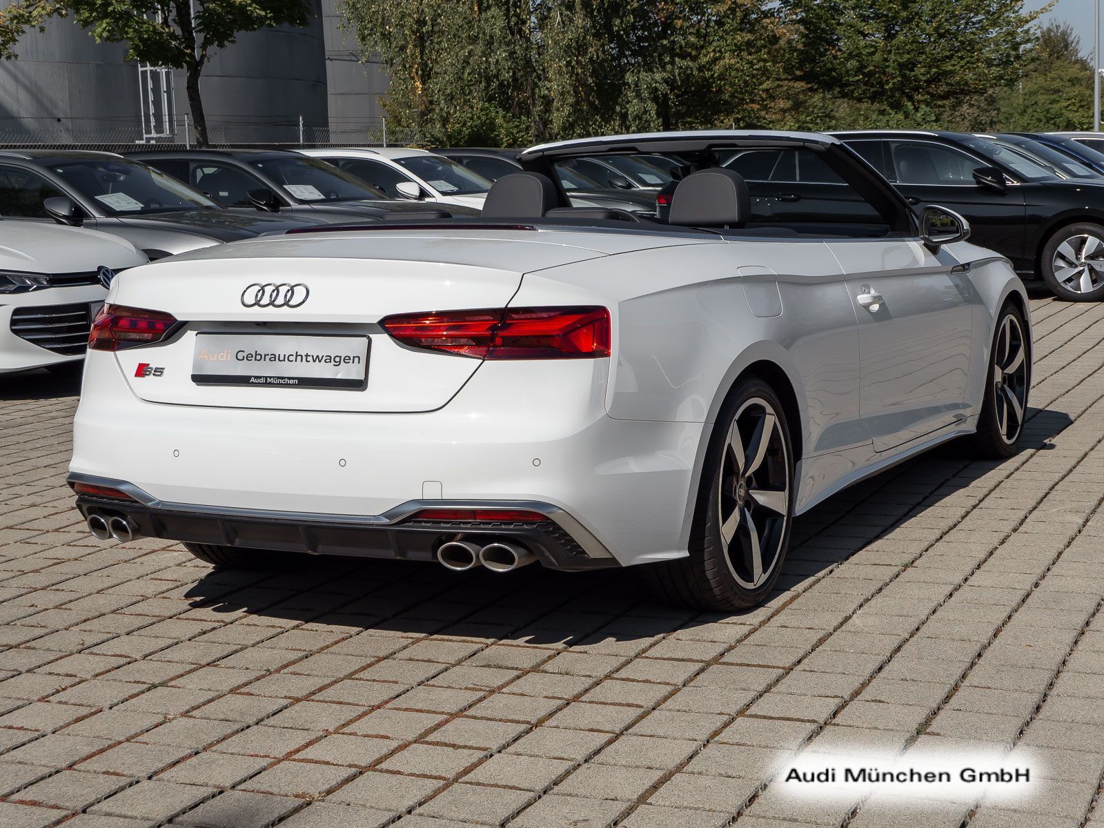 Audi S5 2024 г. Белый, пробег 28500 км