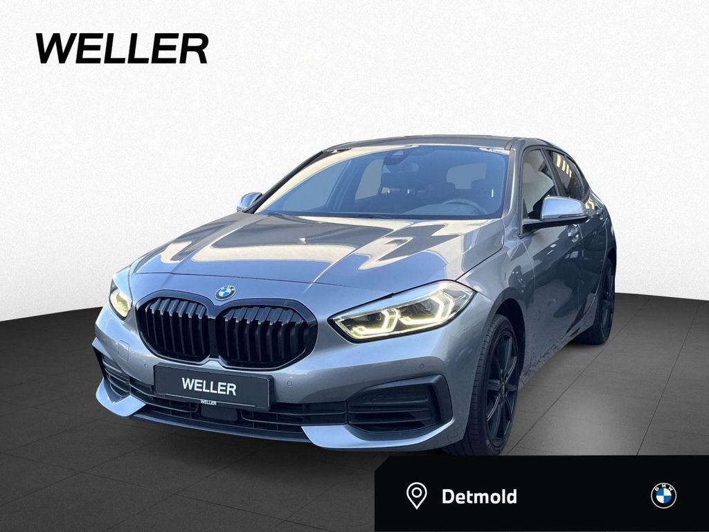 BMW 116 2023 г. Серый, пробег 53600 км