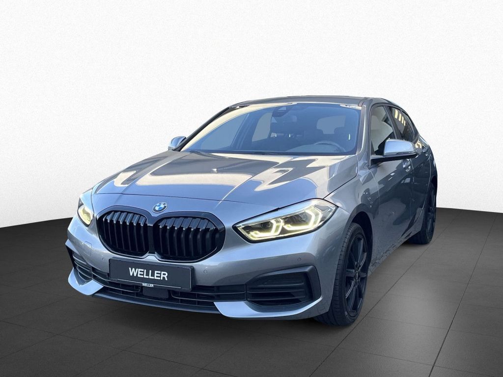 BMW 116 2023 г. Серый, пробег 53600 км