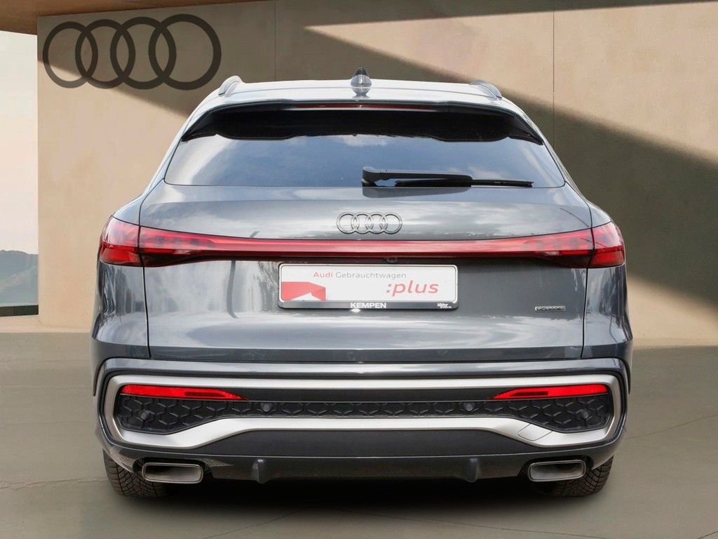 Audi Q5 2025 г. Чёрный, пробег 17100 км