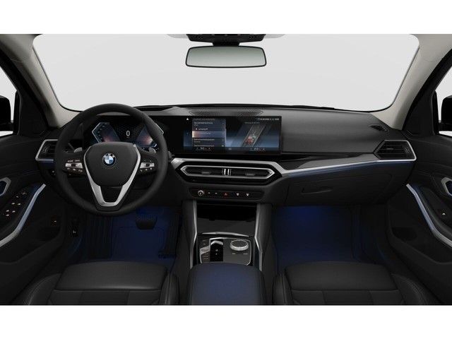 BMW 320 2022 г. Чёрный, пробег 54840 км