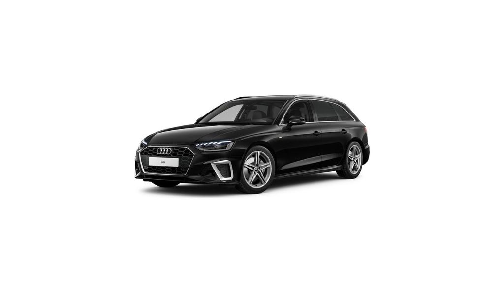 Audi A4 2023 г. Чёрный, пробег 24300 км